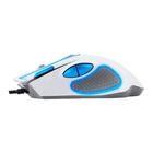 Kép 1/3 - Przewodowa mysz gamingowa Esperanza EGM401WB (biało-niebieska)