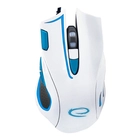 Kép 2/3 - Przewodowa mysz gamingowa Esperanza EGM401WB (biało-niebieska)