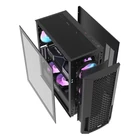 Kép 8/8 - Darkflash DF2100 számítógépház + 4 ARGB ventilátor (fekete)