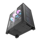 Kép 10/10 - Darkflash DRX70 Mesh számítógépház + 4 RGB ventilátor (fekete)