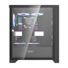 Kép 3/10 - Darkflash DRX70 Mesh számítógépház + 4 RGB ventilátor (fekete)