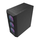 Kép 7/11 - Darkflash DK352 Mesh számítógépház + 4 ARGB ventilátor (fekete)
