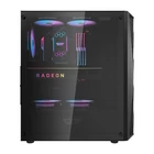 Kép 6/11 - Darkflash DK352 Mesh számítógépház + 4 ARGB ventilátor (fekete)