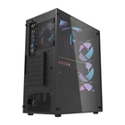 Kép 3/11 - Darkflash DK352 Mesh számítógépház + 4 ARGB ventilátor (fekete)