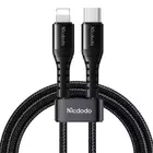 Kép 1/2 - Mcdodo CA-5631 USB-C villakábel, 36 W, 1 m (fekete)