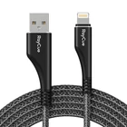 Kép 1/5 - Kabel USB-A do lightning RayCue CA01 1.2m 2.4A (czarny)