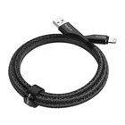 Kép 3/5 - Kabel USB-A do lightning RayCue CA01 1.2m 2.4A (czarny)