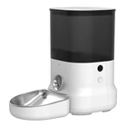 Kép 1/5 - Automatic Pet Feeder with metal bowl Dogness (white)