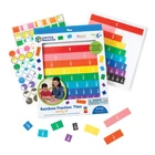 Kép 1/3 - Learning Resources LER 0615 Rainbow Fraction Lapok Tálcával