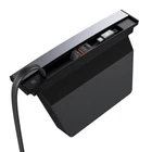 Kép 4/9 - Baseus T-Space elosztó USB-C - USB-C kábelekkel Tesla autókhoz (fekete)