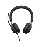 Kép 1/3 - Jabra Evolve2 40, UC Stereo Headset Vezetékes Fejpánt Iroda/telefonos ügyfélközpont USB A típus Bluetooth Fekete