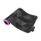 Kép 2/2 - ONIKUMA MP006 RGB Mousepad (Black)