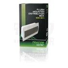 Kép 2/5 - Süllyesztett elosztódoboz, füstszínű ajtóval, N/PE sínnel  1×18 modul, IP40, (H×W×D=216×363×76mm)