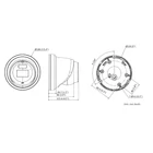 Kép 3/3 - Hikvision DS-2CD2366G2-IU(2.8mm)(C)(Fekete) 6 MP AcuSense Rögzített Torony Hálózati Kamera