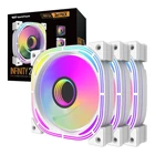 Kép 6/6 - Darkflash INF24 3in1 ARGB számítógépes ventilátor szett (fehér)