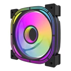 Kép 4/6 - Darkflash INF24 ARGB számítógépes ventilátor 5 az 1-ben szett (fekete)