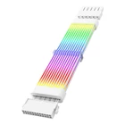 Kép 1/3 - Darkflash LG01 24 PIN ARGB hosszabbító kábel (fehér)