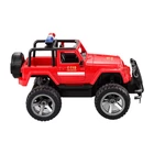 Kép 5/5 - RC remote control car 1_12 Double Eagle (red) Jeep (fire department) E549-003