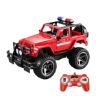 Kép 1/5 - RC remote control car 1_12 Double Eagle (red) Jeep (fire department) E549-003
