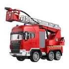 Kép 3/3 - Remote control RC fire truck 1_20 Double Eagle (red) E597-003