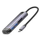 Kép 1/3 - Mcdodo HU-7420 6-in-1 USB-C Hub (USB-C, HDMI, VGA, USB3.0*2, USB3.0*2, SD, TF)