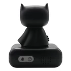 Kép 2/3 - Digital alarm clock with Batman 3D night light Lexibook