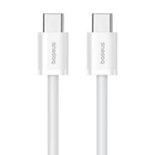 Kép 2/9 - Kabel szybkiego ładowania USB-C do USB-C Baseus Superior 2 100W 1m (biały)