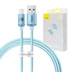 Kép 9/9 - Kabel USB do iP Baseus Crystal Shine, 2.4A, 1.2m (niebieski)