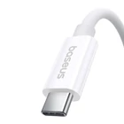 Kép 4/8 - Kabel USB-C do USB-C Baseus Superior USB4, 240W, 1m (biały)