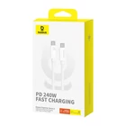 Kép 6/8 - Kabel USB-C do USB-C Baseus Superior USB4, 240W, 1m (biały)