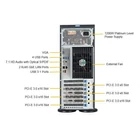 Kép 4/5 - Supermicro SuperWorkstation 7049A-T Intel® C621 LGA 3647 (Socket P) Rack (4U) Fekete