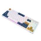 Kép 5/6 - Wireless mechanical keyboard Royal Kludge RK89 RGB, Lemon switch (white)