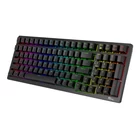 Kép 2/6 - Wireless mechanical keyboard Royal Kludge RK98 RGB, Brown switch (black)