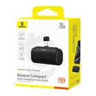 Kép 6/9 - Baseus Compact powerbank, 5000mAh, 20W, USB-C (fekete)