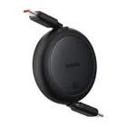 Kép 3/9 - Baseus Free2Pull Mini USB-C to USB-C USB cable, 60W, 1, (black)