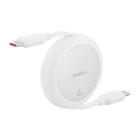 Kép 3/9 - Baseus Free2Pull Mini USB-C to USB-C USB cable, 60W, 1, (white)