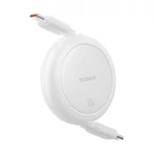 Kép 4/9 - Baseus Free2Pull Mini USB-C to USB-C USB cable, 60W, 1, (white)
