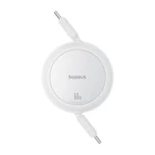 Kép 2/9 - Baseus Free2Pull Mini USB-C to USB-C USB cable, 60W, 1, (white)