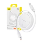 Kép 9/9 - Baseus Free2Pull Mini USB-C to USB-C USB cable, 60W, 1, (white)