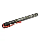 Kép 3/4 - Gens ace 25C 1400mAh 3S1P 11.1V Airsoft Gun Lipo Battery with T Plug