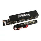 Kép 5/5 - Gens ace 25C 1500mAh 2S1P 7.4V Airsoft Gun Lipo Battery with T Plug
