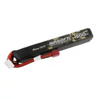 Kép 5/5 - Gens ace 25C 1500mAh 3S1P 11.1V Airsoft Gun Lipo Battery with T Plug