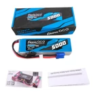Kép 5/5 - Gens ace G-Tech 5000mAh 14.8V 45C 4S1P Heli Lipo Battery with EC5 Plug