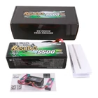 Kép 5/5 - Gens ace G-Tech 5500mAh 4S1P 14.8V 60C HardCase RC car Lipo Battery