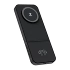 Kép 1/4 - Wireless Charger, INVZI, MGF7B, 3in1, 15W (black)