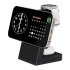 Kép 3/4 - Wireless Charger, INVZI, MGF7B, 3in1, 15W (black)