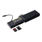 Kép 2/2 - Card reader PGYTECH CFE-B/SD CreateMate (black)
