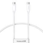 Kép 1/8 - fast Charging Cable Baseus Superior 2 USB-C to USB-C 240W, 1,8m (white)