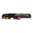 Kép 1/4 - Gens ace 25C 1400mAh 2S1P 7.4V Airsoft Gun Lipo Battery with T Plug