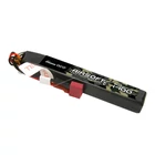 Kép 2/4 - Gens ace 25C 1400mAh 2S1P 7.4V Airsoft Gun Lipo Battery with T Plug